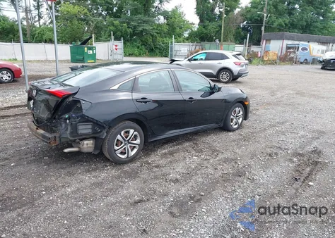 2016 Honda Civic Lx из США, поврежденный, VIN 19XFC2F50GE052519
